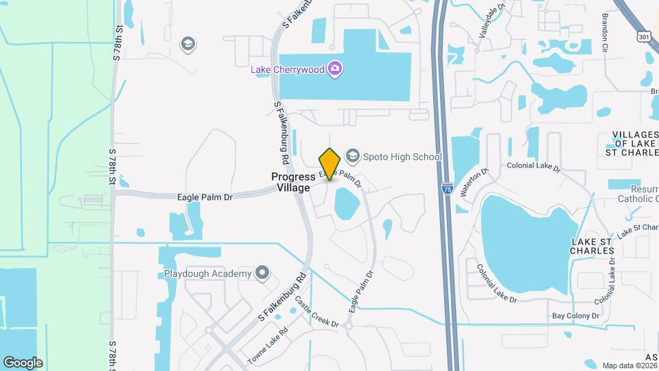 6708 Eagle Feather Dr Map and Location Details