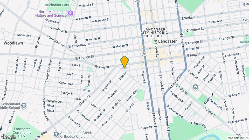 321 W Mifflin St Map and Location Details