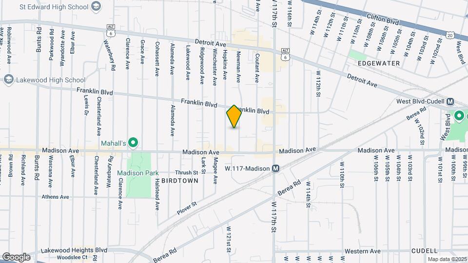 1600 Newman Ave Map and Location Details