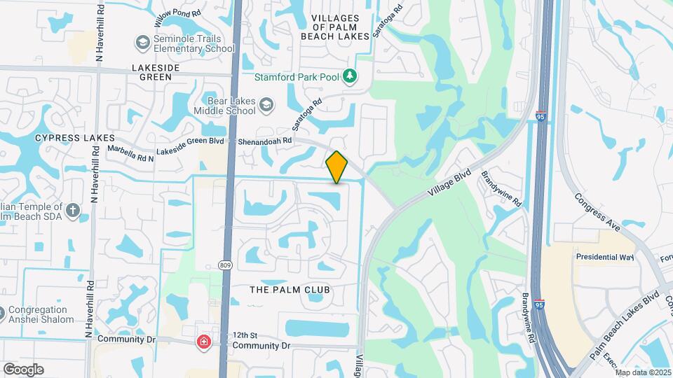 1108 Green Pine Blvd Map and Location Details