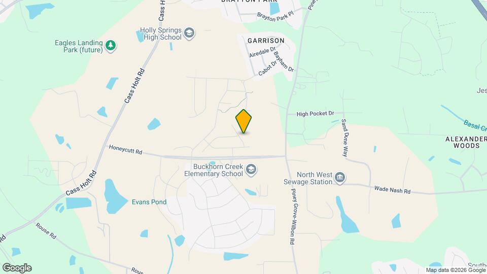 203 Raccoon Path Map and Location Details