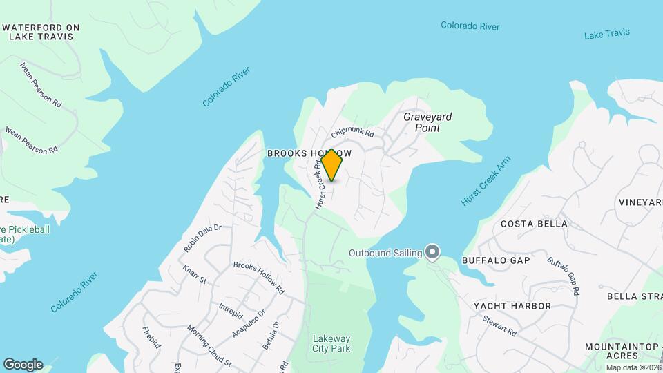 1109 Hurst Creek Rd Map and Location Details