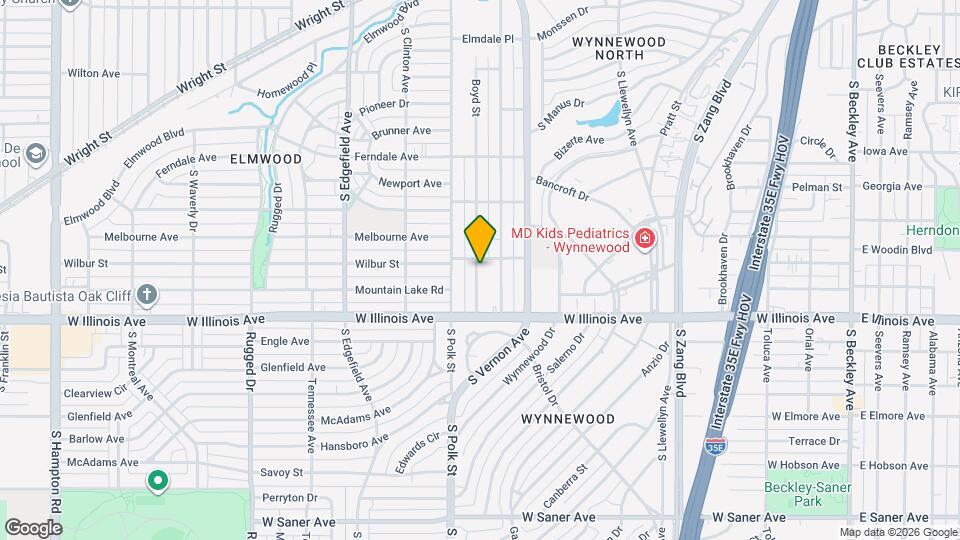 2410 Boyd St Map and Location Details