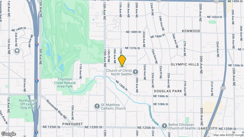 13352 17th Ave NE Map and Location Details