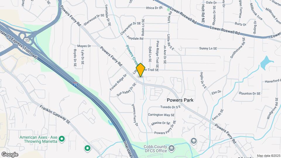 586 Saint James Walk SE Map and Location Details