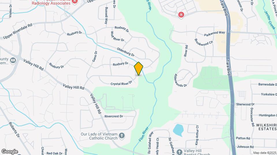 105 Crystal River Dr Map and Location Details
