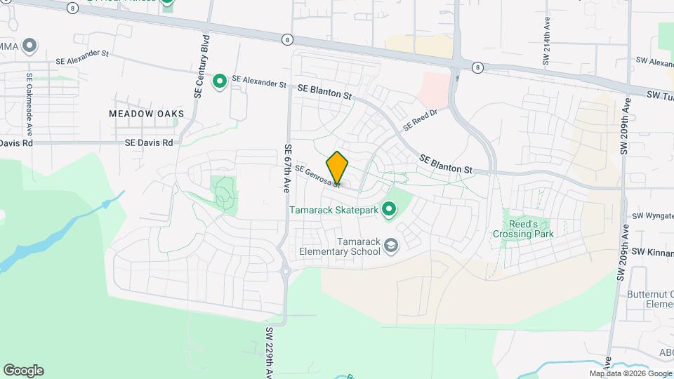 7002 SE Genrosa St Map and Location Details