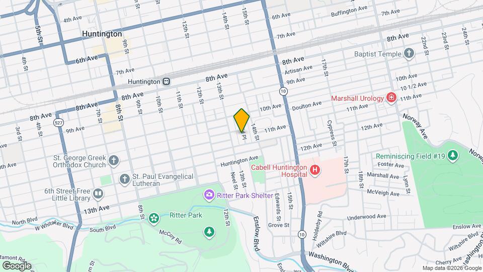 1113 Euclid Pl, Unit Apt 2 Map and Location Details