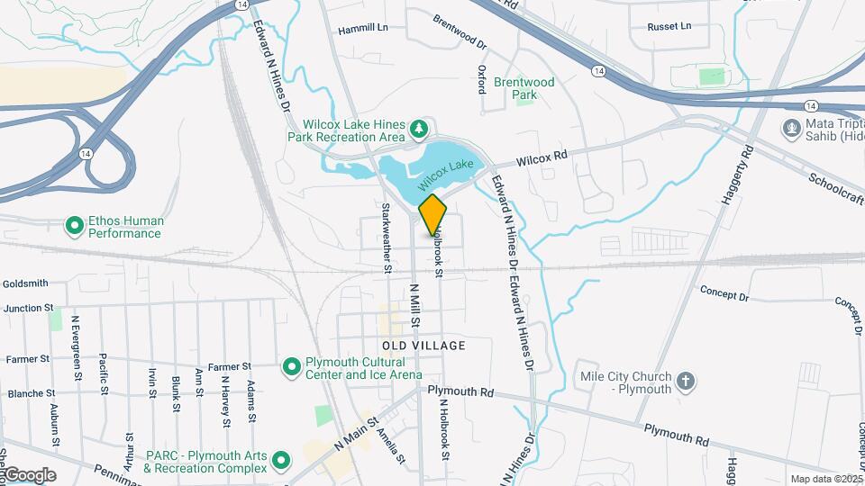 1017 N Holbrook St Map and Location Details