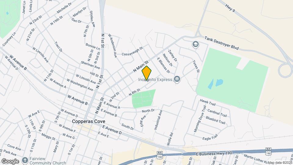 1003 N 4th St Map and Location Details