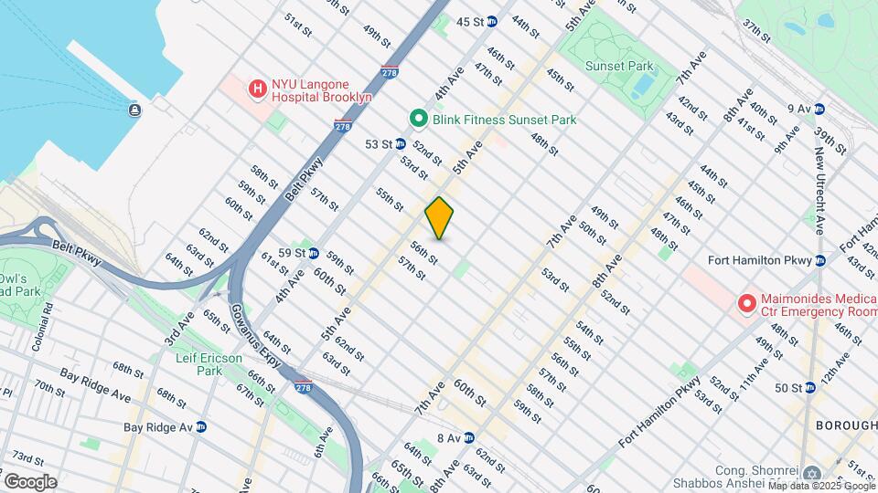 546 55th St Map and Location Details