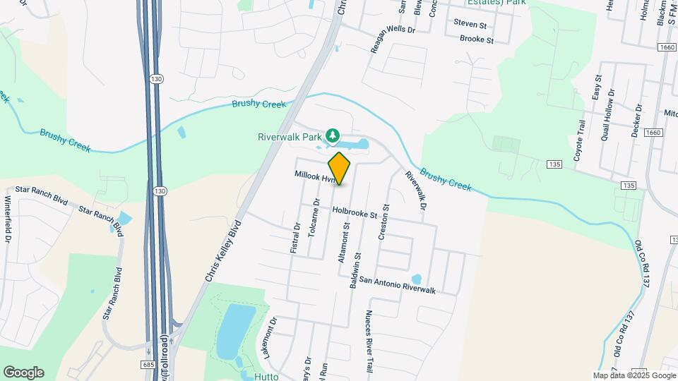 127 Pentire Way Map and Location Details