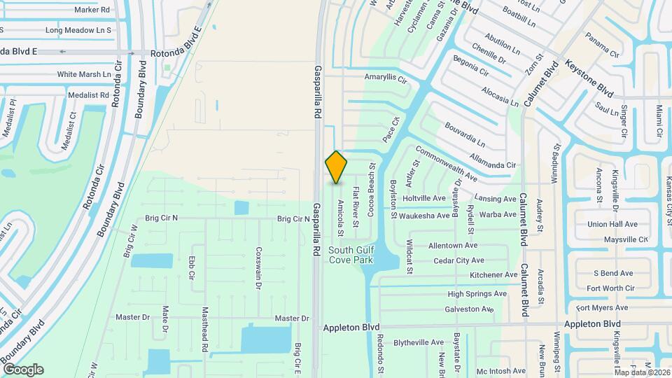 10047 Amicola St Map and Location Details