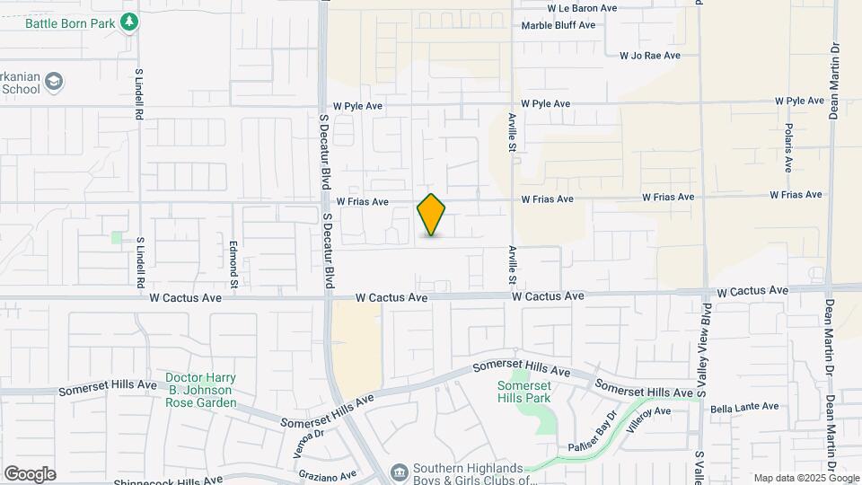 4589 Swimming Minnow Ave Map and Location Details