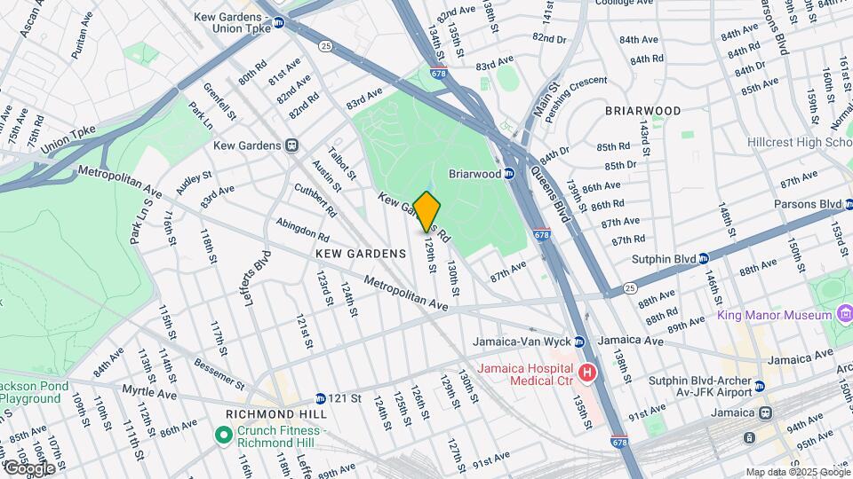 84-24 129th St, Unit Ground Map and Location Details