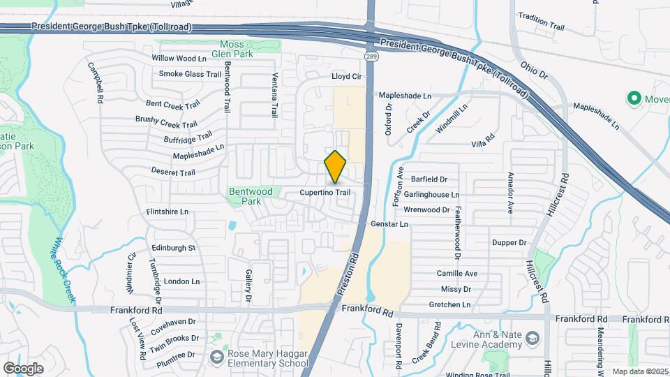 6223 Cupertino Trail Map and Location Details