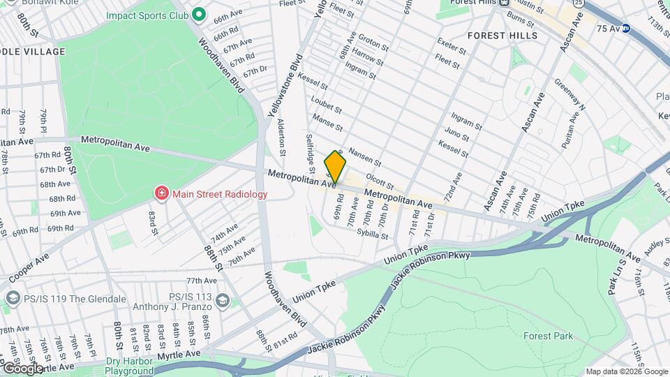 97-16 Metropolitan Ave Map and Location Details