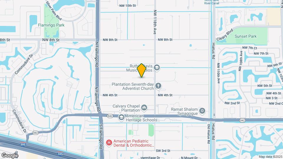 11820 NW 5th St Map and Location Details