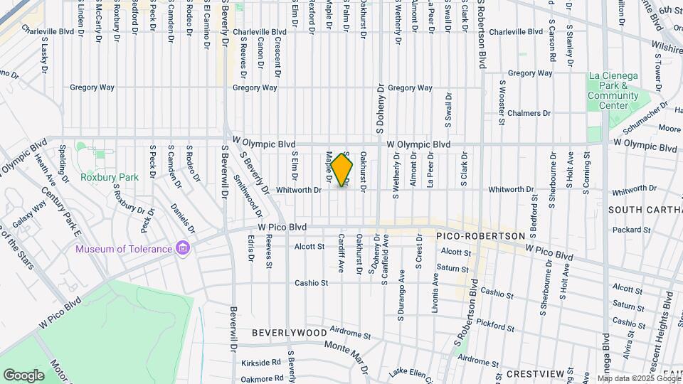 9204 Whitworth Dr Map and Location Details