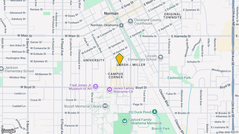 320 W Duffy St Map and Location Details