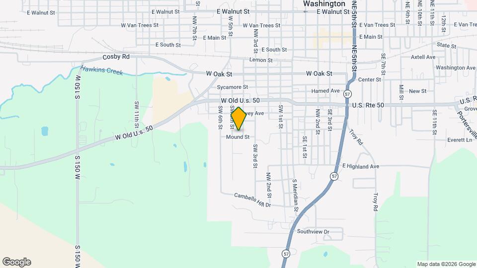 406 Mound St Mapa y Detalles de la Ubicación