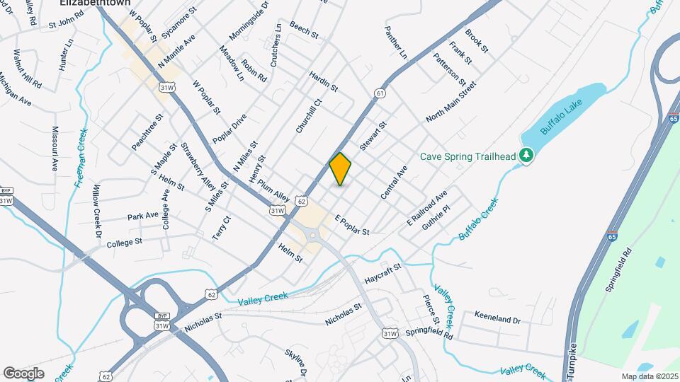 214 North Main Street Map and Location Details