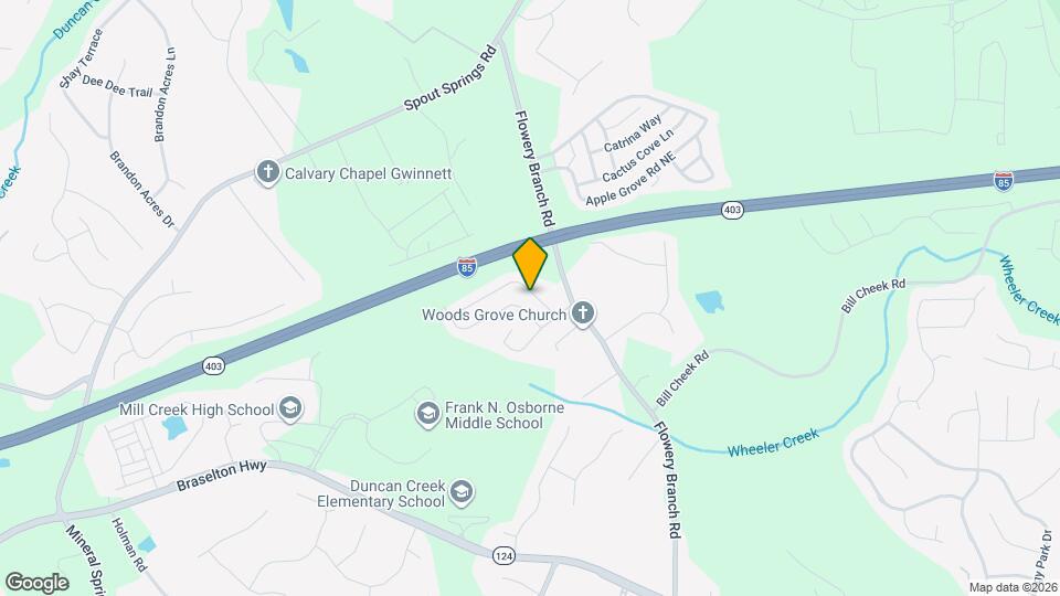 1864 Tulip Petal Rd Mapa y Detalles de la Ubicación