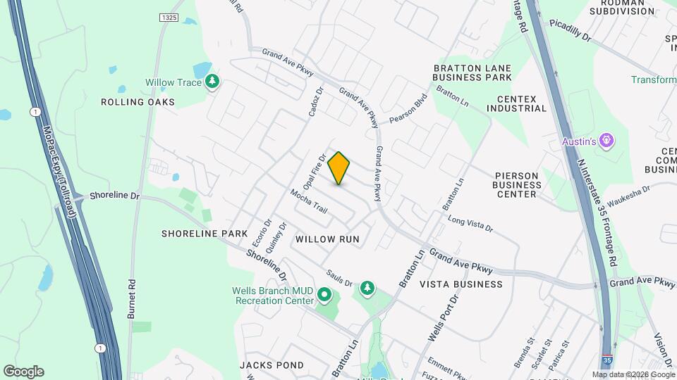 3601 Bratton Heights Dr Map and Location Details