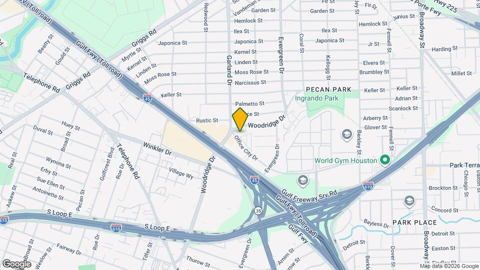 7007 Woodridge Square Dr Map and Location Details