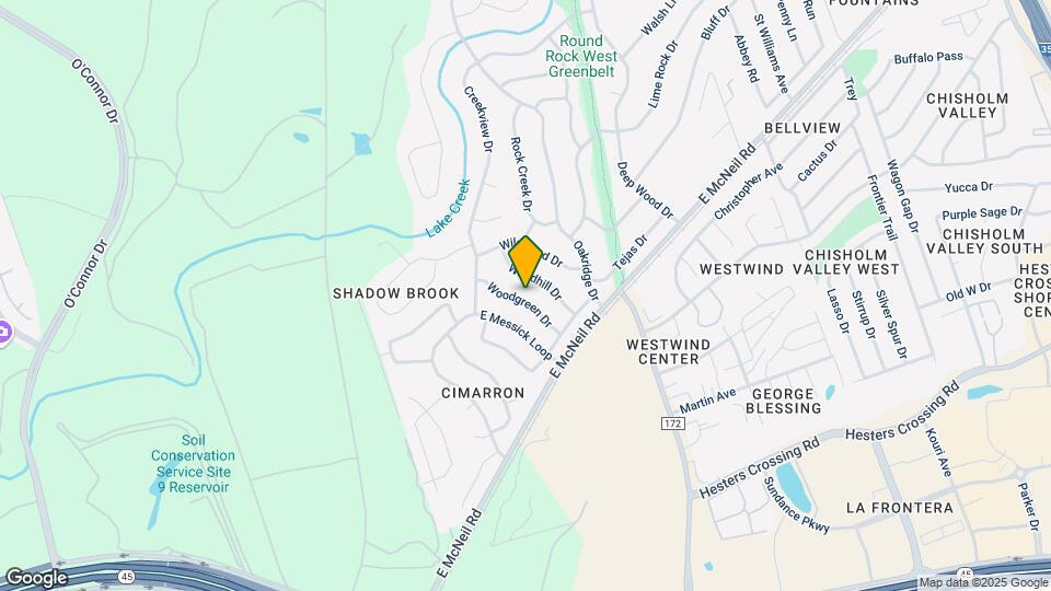 1612 Woodgreen Dr Map and Location Details
