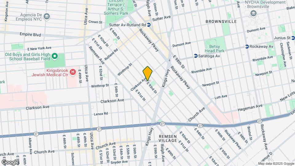 294 E 93rd St Map and Location Details
