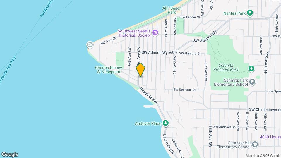 3428 63rd Ave SW Mapa y Detalles de la Ubicación