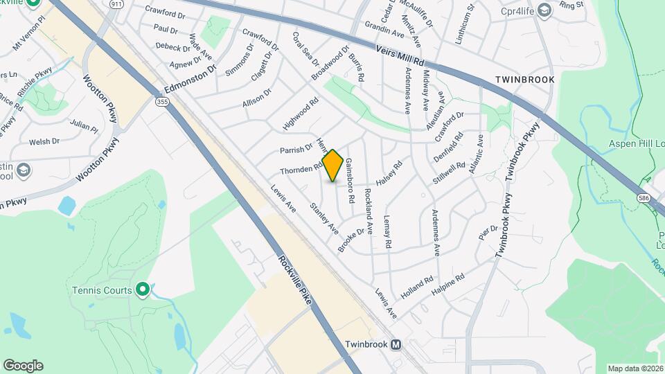 1915 Henry Rd Map and Location Details