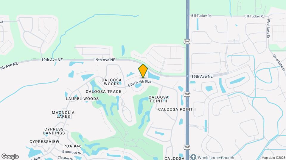 2447 E Del Webb Blvd Map and Location Details