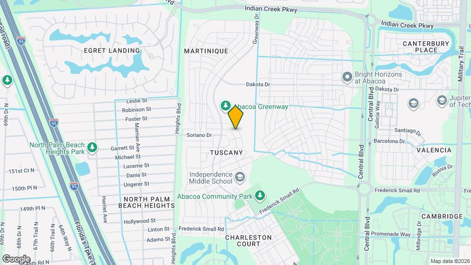 136 Florence Dr Map and Location Details