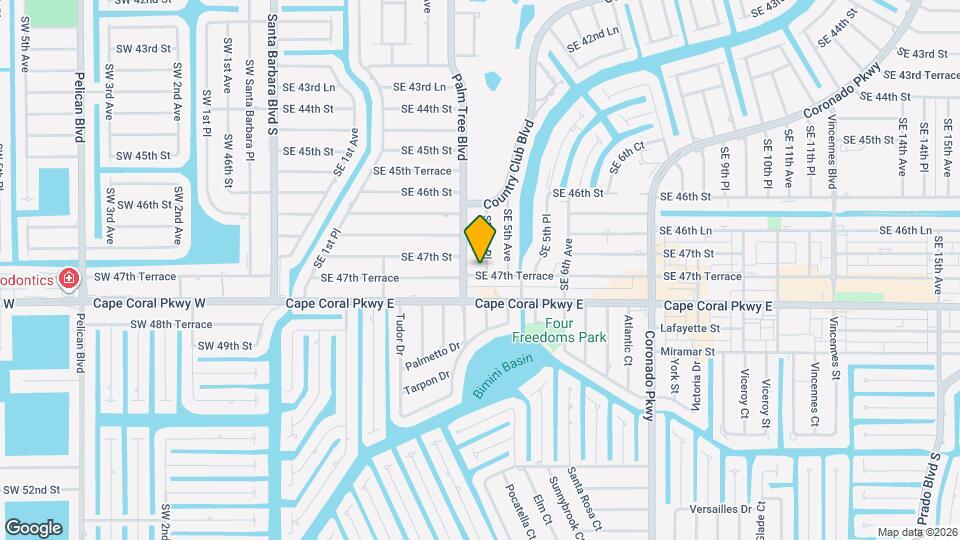 4720 SE 4th Pl Map and Location Details