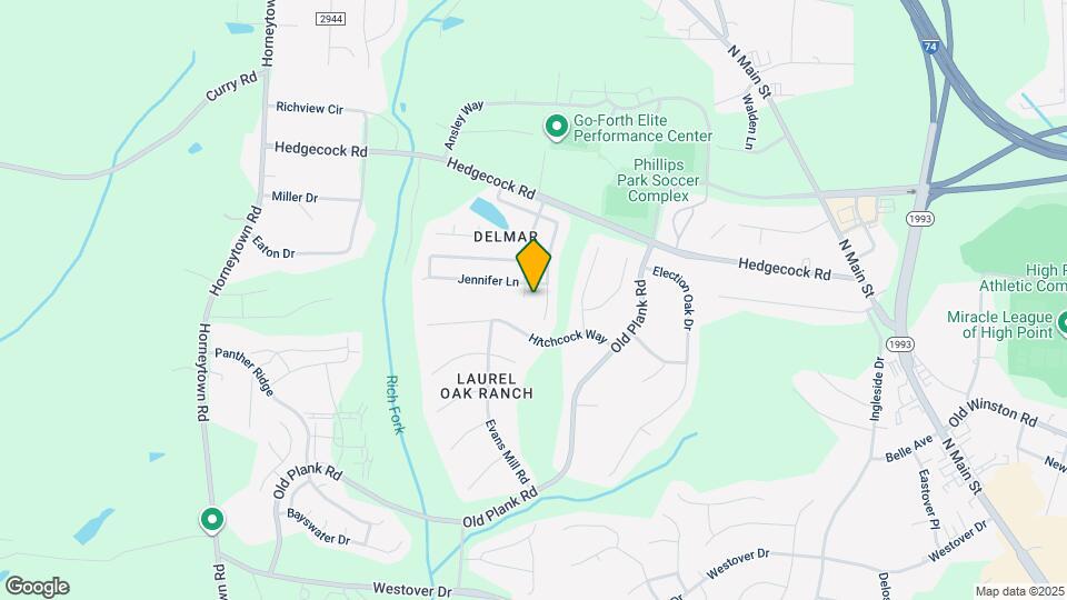 6352 Hedgewood Ln Map and Location Details