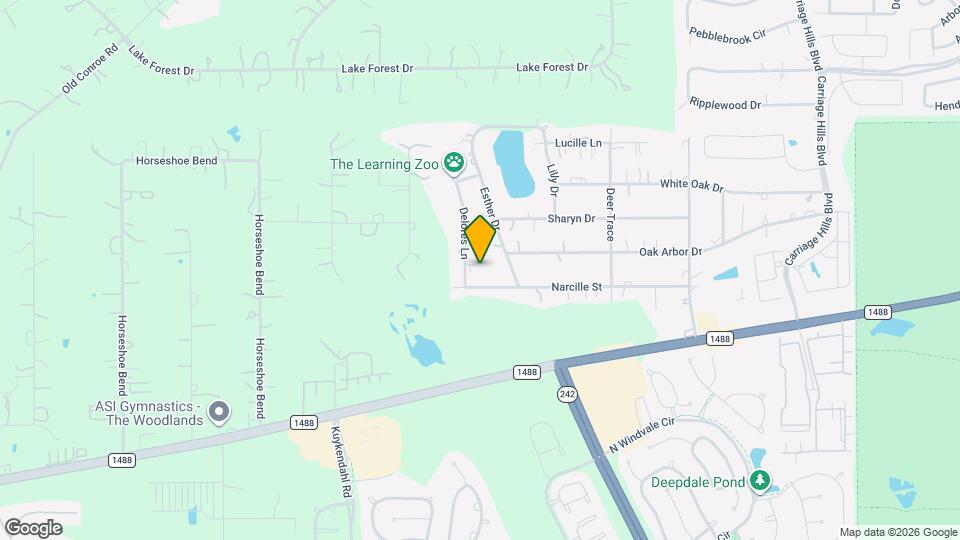 15467 Delores Ln Map and Location Details