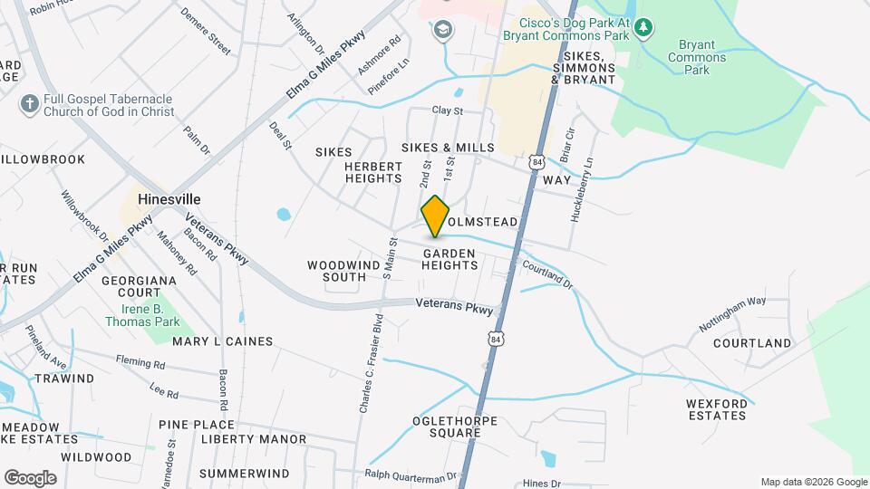 220 Garden Cir Map and Location Details