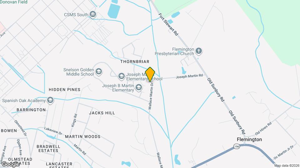 800 Wallace Martin Dr Map and Location Details