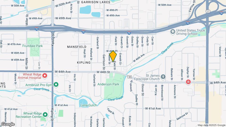 4515-4521 Field St Mapa y Detalles de la Ubicación