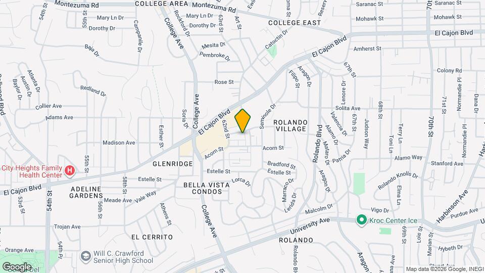 6245 Stanley Ave Map and Location Details