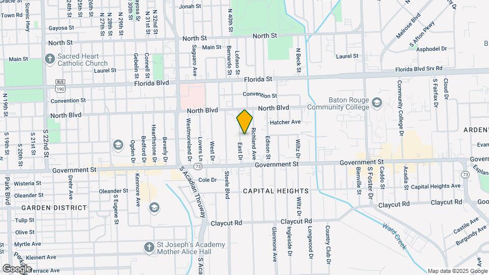 317 East Drive Apartments Map and Location Details