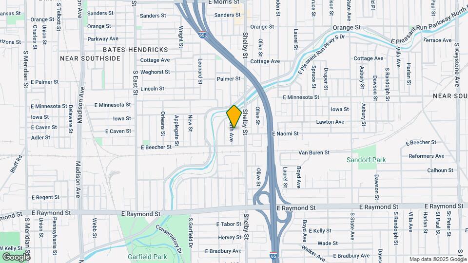 1845 Barth Ave Map and Location Details