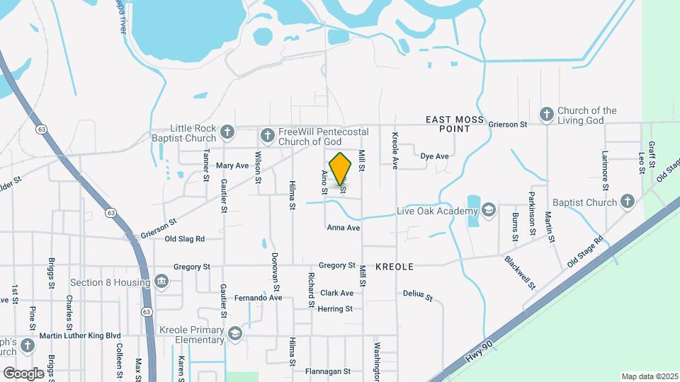 Kreole Mobile Home Park Map and Location Details