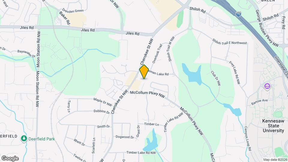1370 Kennesaw Trace Ct Map and Location Details