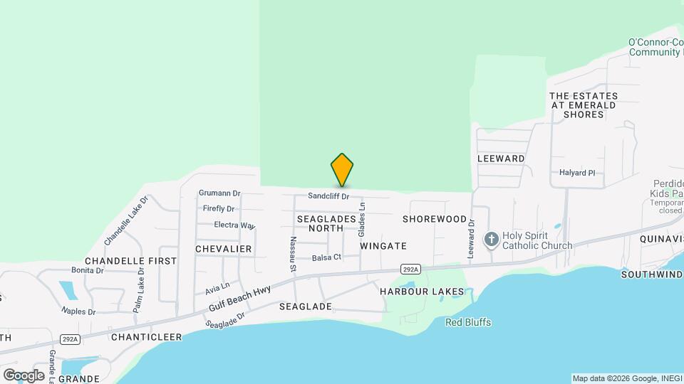 1524 Sandcliff Dr Map and Location Details