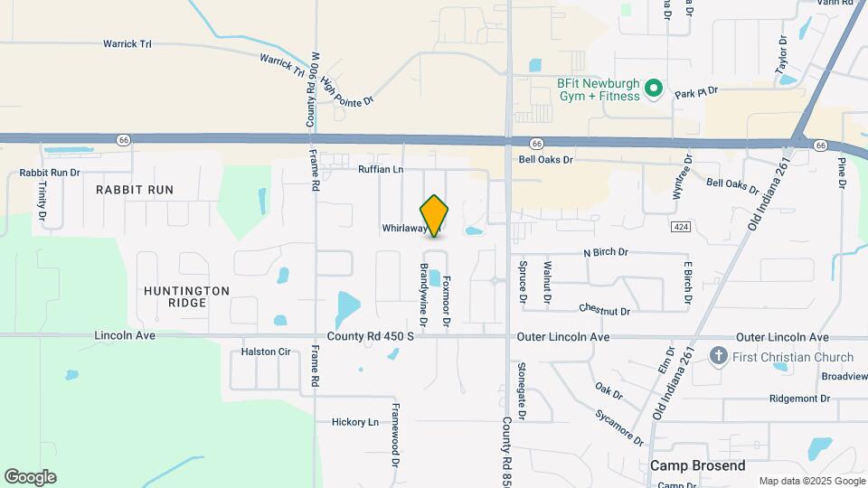4211 Brandywine Dr Map and Location Details