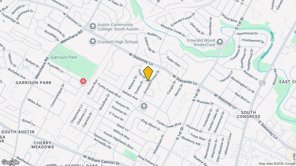 5802 Emerald Forest Dr Map and Location Details