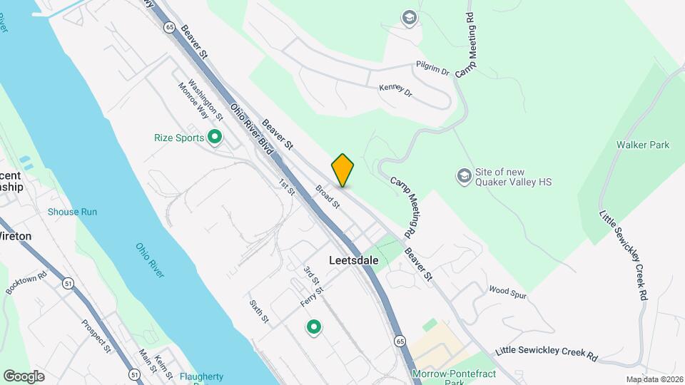 377 Beaver St Map and Location Details